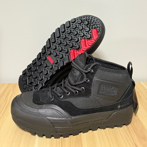 Vans Half Cab Gore-Tex‎ MTE Black Waterproof Insulated Mens Size 7 Womens Sz 8.5